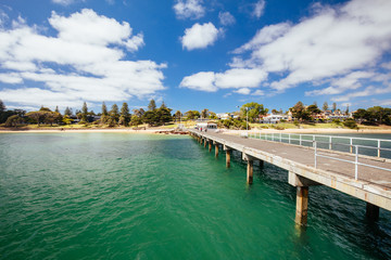 Cowes Foreshore on Philip Island in Australia