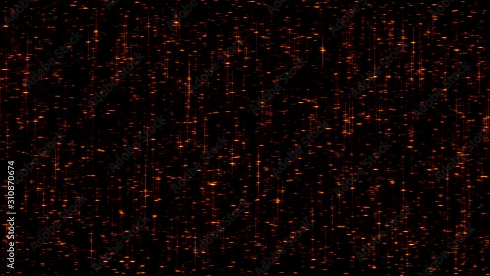 Poster 4k animated background with luminous sparkles