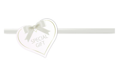 リボン　値札　タグ