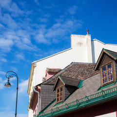 rooftops in Baden near Vienna