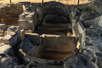 Fototapeta na wymiar Ruins of ancient Armazi city