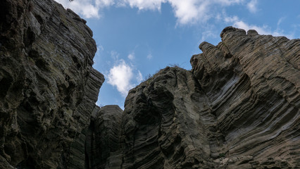 제주 용머리해안 풍경
