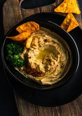 Traditional dish hummus