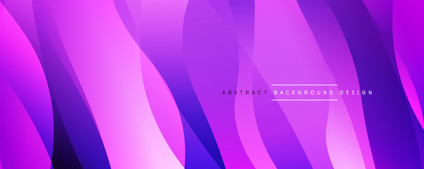 Dynamic trendy simple fluid color gradient abstract background with line effects. Vector Illustration For Wallpaper, Banner, Background, Card, Book Illustration, landing page