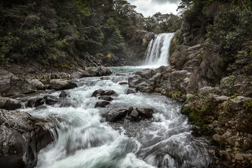 Fototapeta na wymiar Tawhai Falls, Tongariro National Park, New Zealand