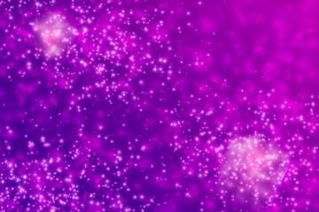 Purple shiny cosmic background