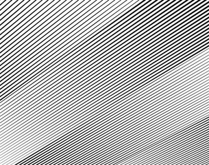 Digital image with a psychedelic stripes Wave design black and white. Optical art background. Texture with wavy, curves lines. Vector illustration