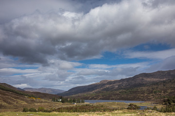 Das Hochland von Schottland