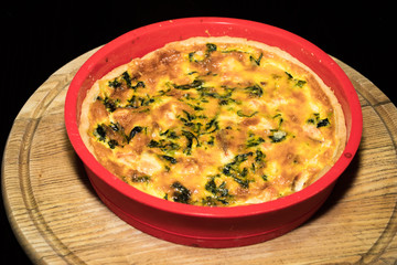 pizza with mushrooms and cheese