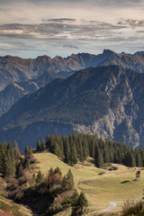 Die Allgäuer Alpen - Das Nebelhorn im Herbst