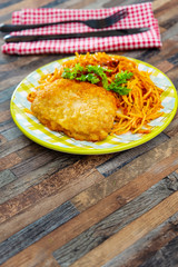 Turkey Blue Cord Coquillettes with Cheese