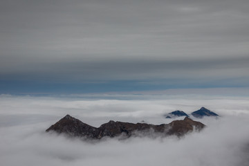 Die Allgäuer Alpen - Das Nebelhorn im Herbst