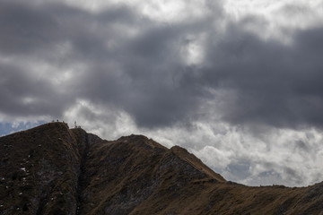 Die Allgäuer Alpen - Das Nebelhorn im Herbst