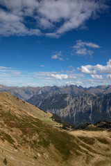 Die Allgäuer Alpen - Das Nebelhorn im Herbst
