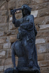 Naklejka premium Sculpture in the old town of Florence