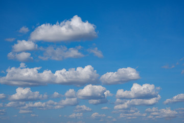 blue sky with clouds