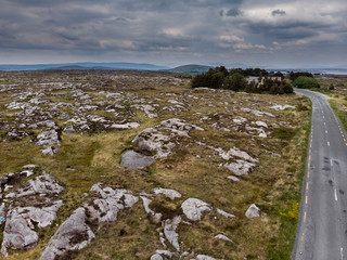 Die Westküste von Irland - Luftaufnahme