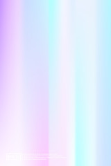 Holographic, Vector, Glossy Cover. Soft Color. 