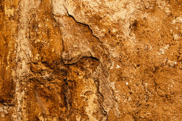 Background texture of retro vingae old brick and concrete wall