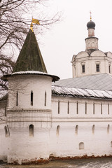 Obraz premium old Savior St. Andronicus Monastery, Moscow