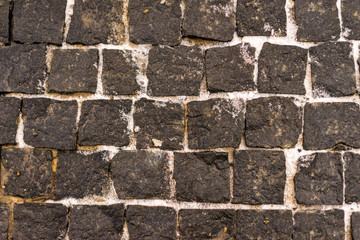 paving stones in the old town
