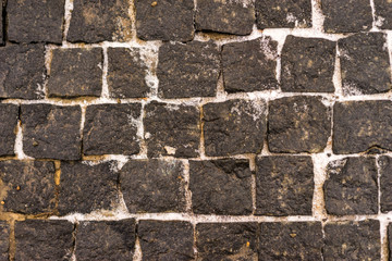 Obraz premium paving stones in the old town