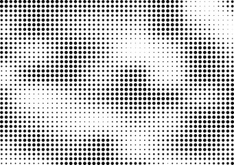 Abstract halftone dotted background. Futuristic grunge pattern, dot, circles.  Vector modern optical pop art texture for posters, sites, business cards, cover, labels mockup, vintage stickers layout.