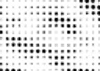 Abstract halftone dotted background. Futuristic grunge pattern, dot, circles.  Vector modern optical pop art texture for posters, sites, business cards, cover, labels mock-up, vintage stickers layout