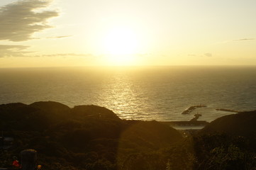 At the sunset of Cape Muroto