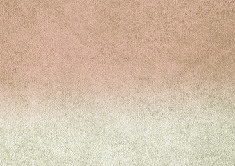 Texture of genuine leather. Suede leather texture closeup. Gray and beige background.