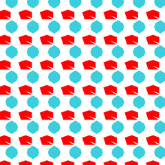 Abstract background texture in geometric ornamental style