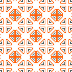 Abstract background texture in geometric ornamental style