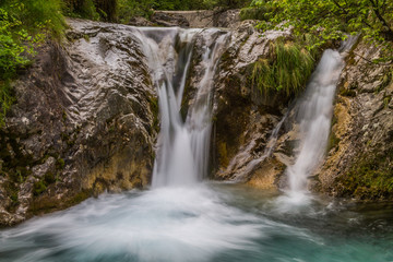 Fototapeta premium waterfalls in Italy