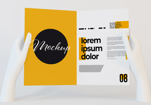 Download Las 17 Mejores Plantillas De Diptico Para Photoshop Indesign E Illustrator Adobe Stock