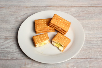 Cream Cookie Sandwich