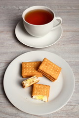 Cream Cookie Sandwich