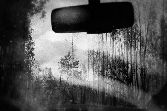 rain on the window