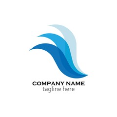 Naklejka premium Business Element icon, Corporate vector logo design template