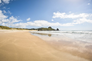 Beach on Great Barrier Island, New Zealand