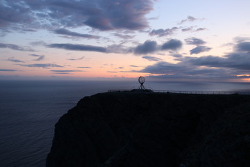 Nordkapp Norwegen Sonnenaufgang