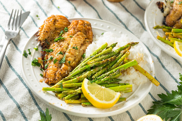 Homemade Sauteed Whitefish Dinner