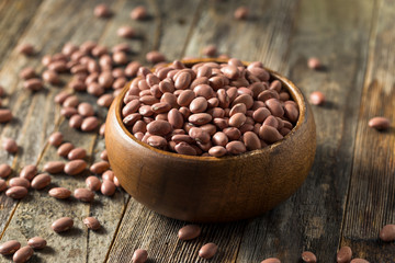 Raw Organic Dry Pink Beans