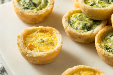 Homemade Mini Egg Quiches