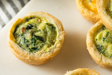 Homemade Mini Egg Quiches