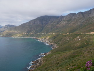 Fototapeta na wymiar Route Chapman's Peak Afrique du Sud