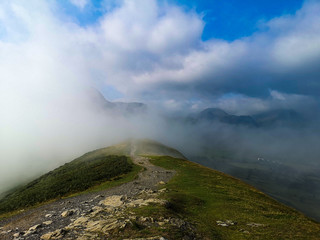 Lake District, Cumbria, United Kingdom in August 2019