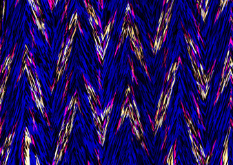 abstract ethnic geometric pattern design