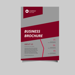 Cover design template for annual report. Abstract modern vector illustration. Cover presentation on a4. Abstract presentation templates. Flyer text font. Ad flyer text. White a4 brochure cover design