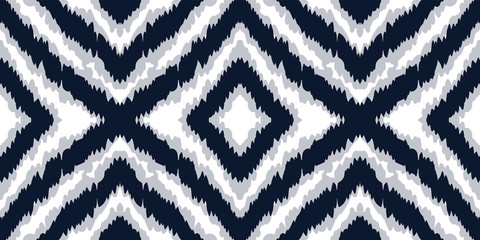 BlueTile Vector Seamless Pattern. 