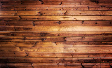 texture of orange wooden boards for background